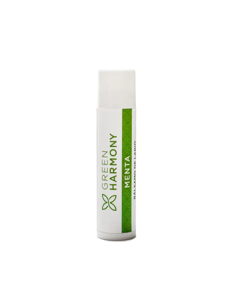 BÁLSAMO DE LABIOS MENTA 4,25GR - GREEN HARMONY