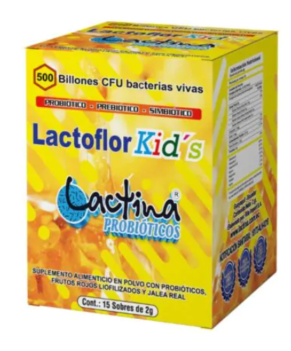 LACTOFLOR KIDS 15 SOBRES