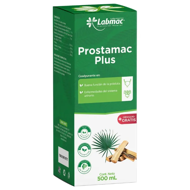 PROSTAMAC PLUS JARABE 500 ML