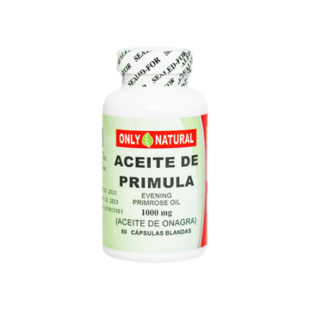ACEITE DE PRIMULA 60 CAPSULAS 1000 MG ONLY