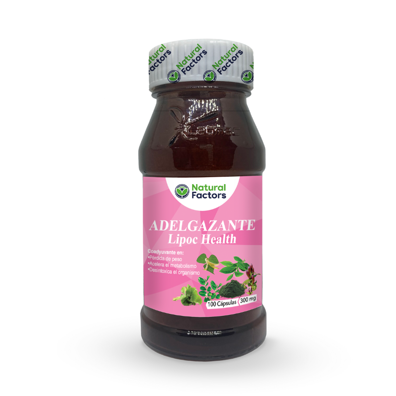 ADELGAZANTE LIPOC 100 CAPSULAS 300 MG FACTORS