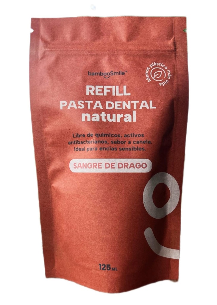REFILL PASTA DENTAL NATURAL SANGRE DE DRAGO 125ML