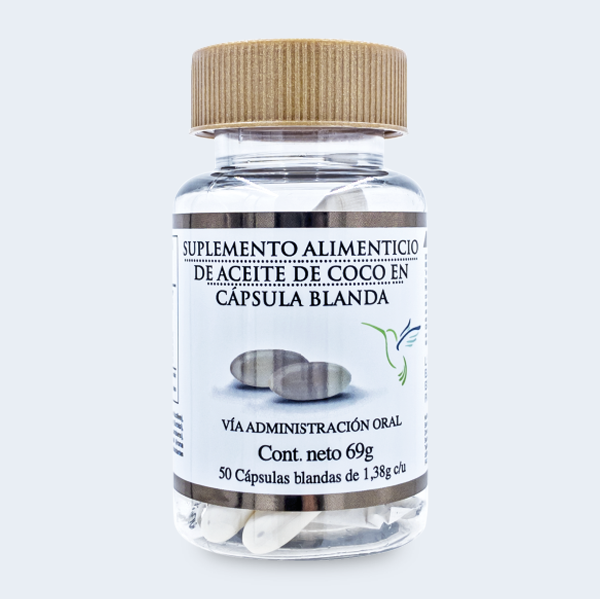 ACEITE DE COCO 50 CAPSULAS 69G