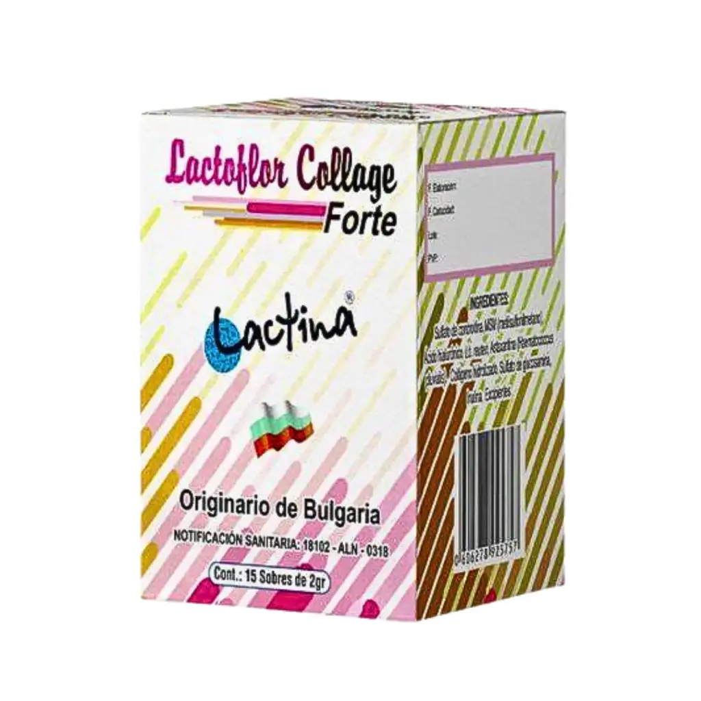 LACTOFLOR COLLAGE FORTE 15 SOBRES 2 G LACTINA