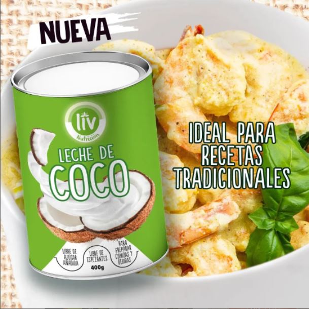 LECHE DE COCO LATA 400G.