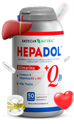 HEPADOL 50 CAPSULAS 600MG.