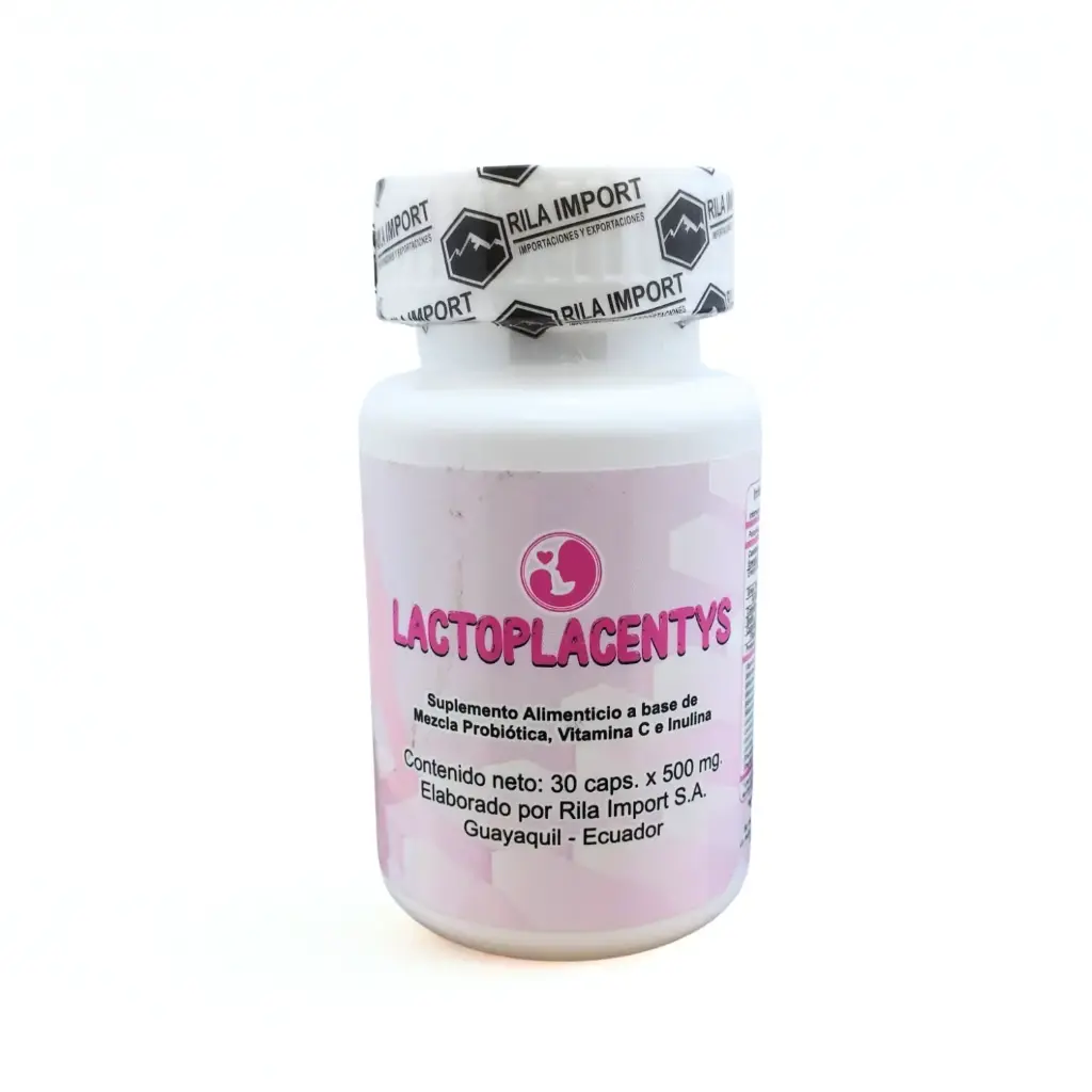 LACTOPLACENTYS 30 CAPSULAS 500 MG LACTINA