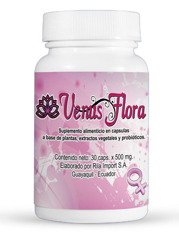 VENUS FLORA X 30 CAP. 500MG. LACTINA