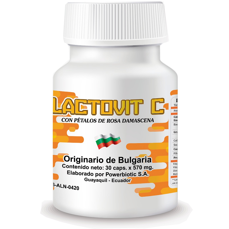 LACTOVIT C X 30 CAP. 570MG. LACTINA