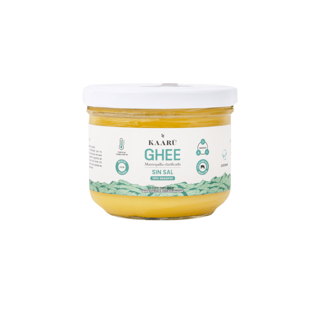 MANTEQUILLA GHEE SIN SAL 180G.