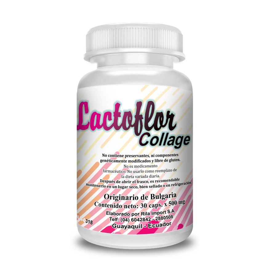 LACTOFLOR COLLAGE 500MG X 30 LACTINA