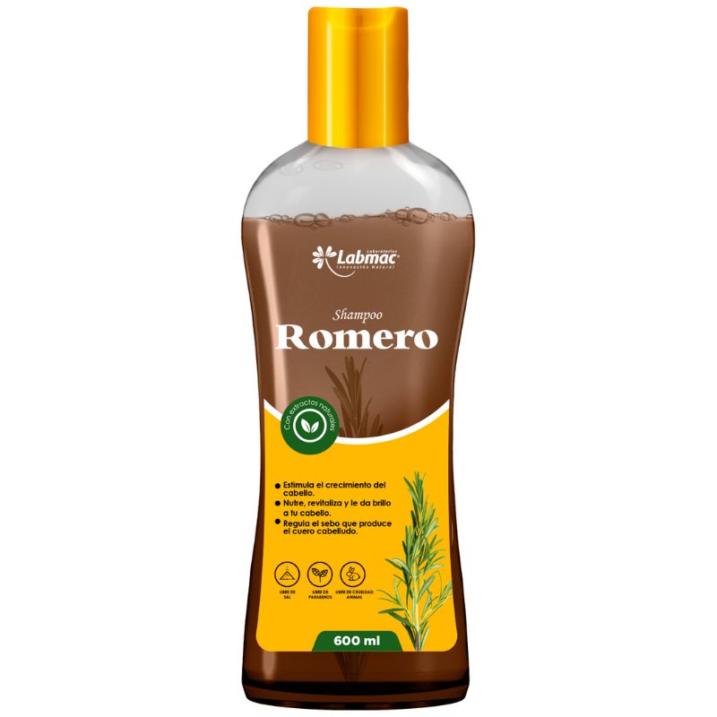 SHAMPOO DE ROMERO 600ML. LABMAC