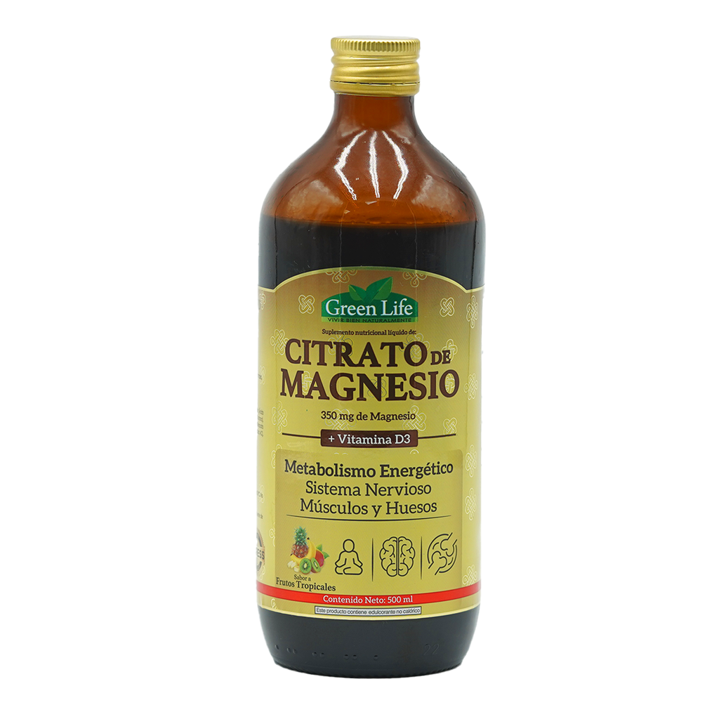 CITRATO DE MAGNESIO +D3 FRASCO 500 ML