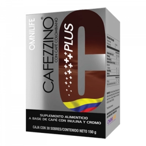 [OMF-0010] CAFEZZINO PLUS CAJA 30 SACHETS 150G OMNILIFE