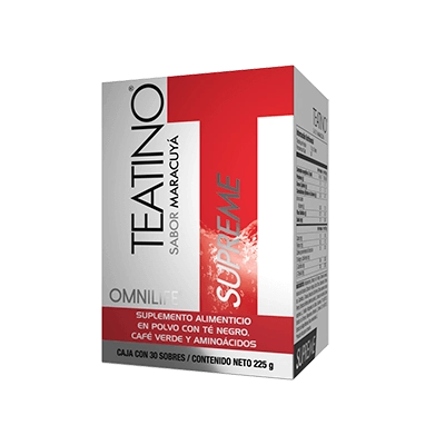 [OMF-0021] TEATINO MARACUYA SUPREME 30 SOBRES OMNILIFE