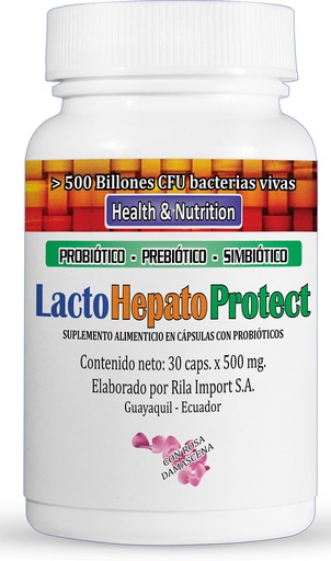 [LTN-0026] LACTO HEPATO PROTETC 30 CAPSULAS LACTINA