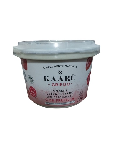 [KAR-0007] YOGURT SEMIDESCREMADO CON FRUTILLA 850G