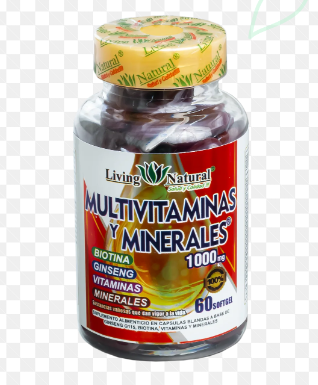 [LVN-0009] MULTIVITAMINAS Y MINERALES 60 SOFTGEL 
