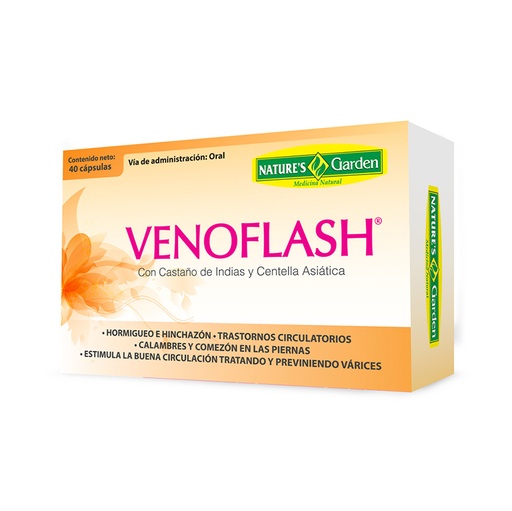 [NTG-0019] VENOFLASH CAPSULAS *40 