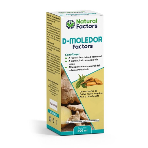 [NTF-0036] D-MOLEDOR FACTORS JARABE 500 ML - NATURAL FACTORS