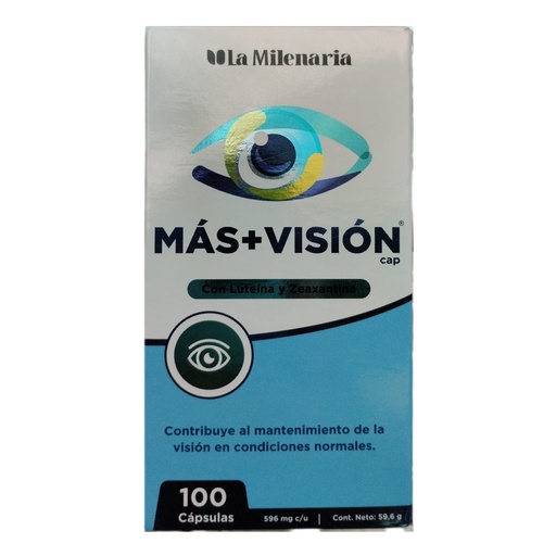 [LRZ-0015] MAS + VISION 596 MG X 100 CAPSULAS