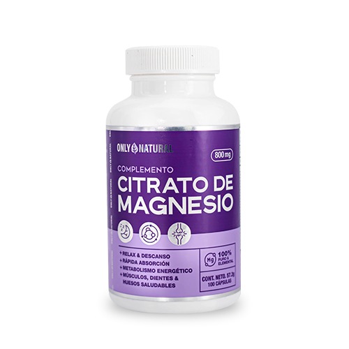 [ONL-0018] CITRATO DE MAGNESIO TV CAPSULAS X100 ONLY