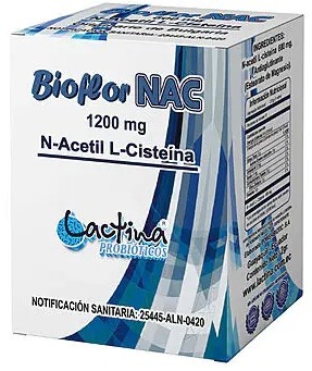[LTN-0030] BIOFLOR NAC SOBRES 1200G N -ACELTI L -CISTEÍNA