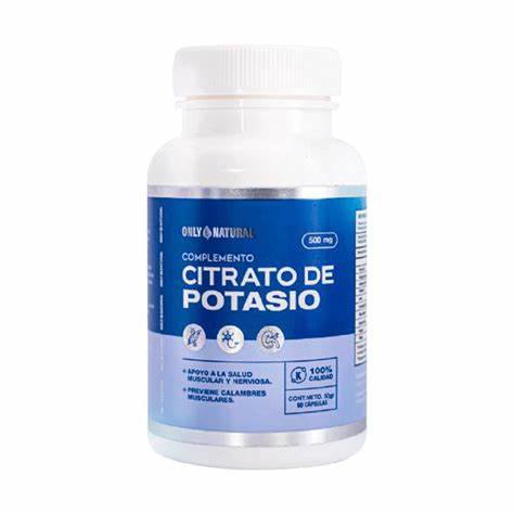 [ONL-0037] CITRATO DE POTASIO 60 CAPSULAS ONLY
