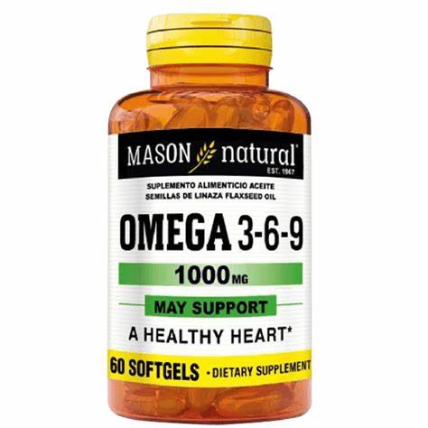 [MSN-0010] OMEGA 3-6-9 1000 MG 60 SOFTGELS