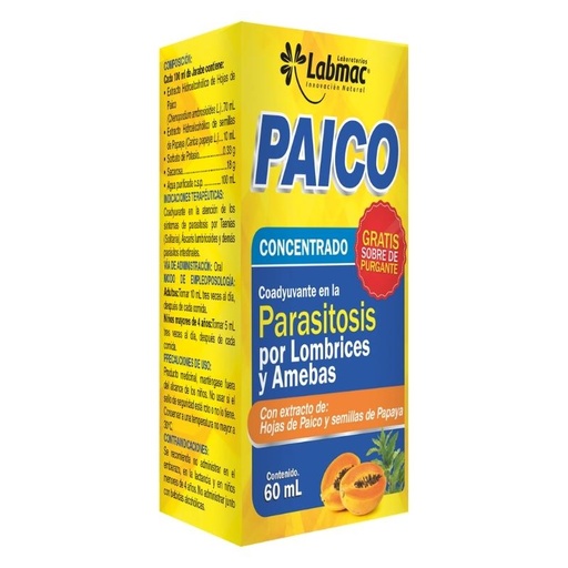 [LBM-0082] PAICO CONCENTRADO JARABE 60 ML LABMAC