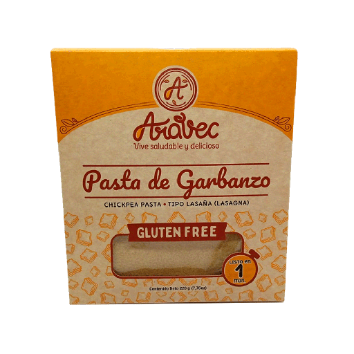 [AVC-0007] PASTA DE GARBANZO TIPO LASAÑA 220G