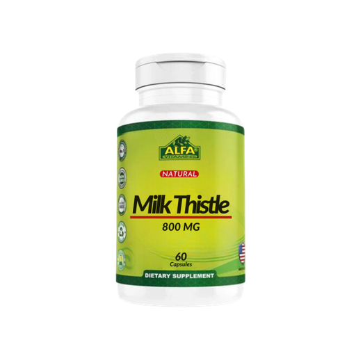 [ALF-0001] MILK THISTLE 60 CAPSULAS 800MG