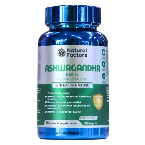 [NTF-0052] ASHWAGANDHA 60 CAPSULAS 500 MG