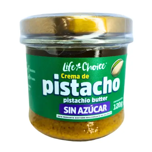 [LCH-0014] CREMA DE PISTACHO SIN AZUCAR 120 G