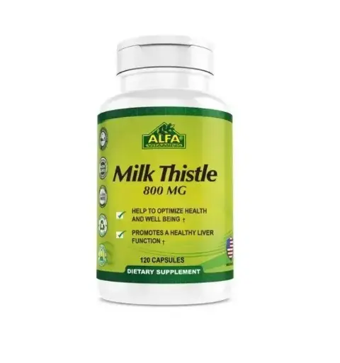 [ALF-0009] MILK THISTLE 120 CAPSULAS 800 MG