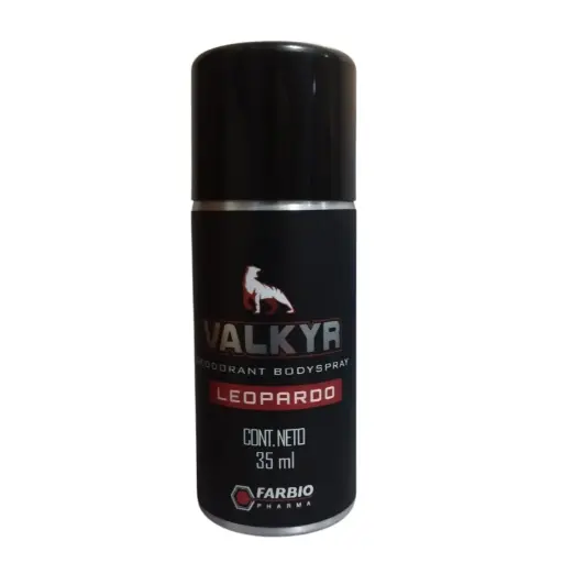 [FBP-0012] VALKYR DEODORANT BODYS SPRAY LEOPARDO 35 ML FARBIO