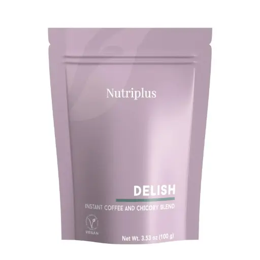 [FMS-0003] NUTRIPLUS DELISH - MEZCLA DE CAFE INSTANTANEO Y ACHICORA 100 G