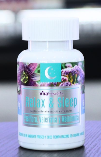 [VTH-0008] RELAX & SLEEP X 60 CAPSULAS 400MG 