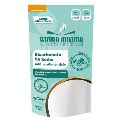 [WMK-0003] BICARBONATO DE SODIO 300G. WAYRA MIKUNA
