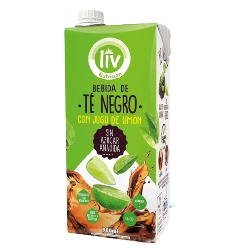[LIV-0001] BEBIDA DE TE NEGRO CON JUGO DE LIMON 980ML.