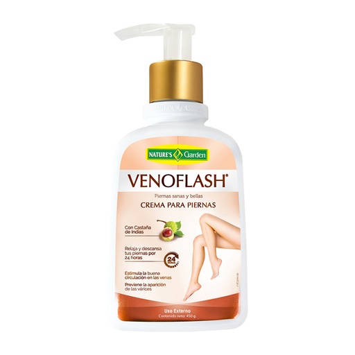 [NTG-0004] VENOFLASH CREMA PARA PIERNAS 230 G NATURES GARDEN