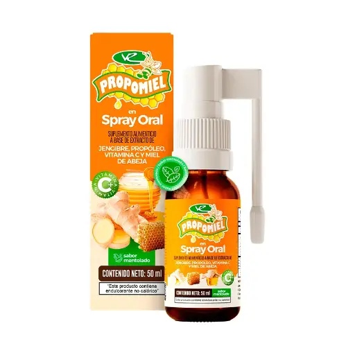 [VRI-0010] PROPOMIEL SPRAY ORAL MENTOLADO 50 ML 