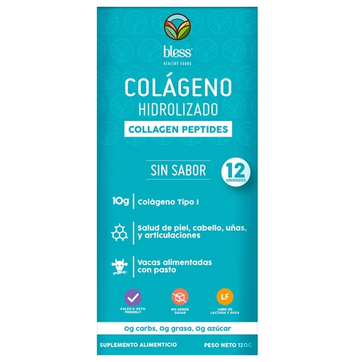 [BLS-0001] COLAGENO HIDROLIZADO X 12 SOBRES 