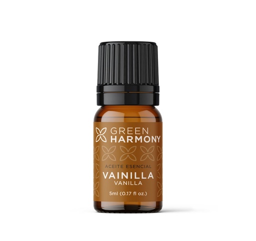 [GHM-0020] ACEITE ESENCIAL VAINILLA 5 ML GREEN HARMONY 