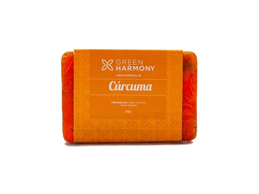 [GHM-0066] JABON DE CURCUMA 100G.