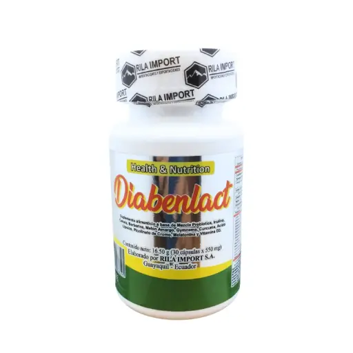 [LTN-0003] DIABENLACT 30 CAPSULAS 550 MG LACTINA