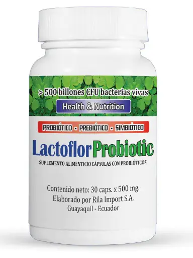 [LTN-0007] LACTOFLOR PROBIOTIC X 30 CAP. 500MG.