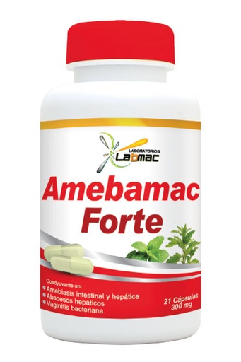 [LBM-0045] AMEBAMAC FORTE 300MG CAP X 21 LABMAC