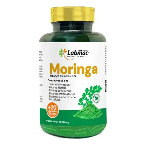[LBM-0025] MORINGA 120 CAPSULAS LABMAC