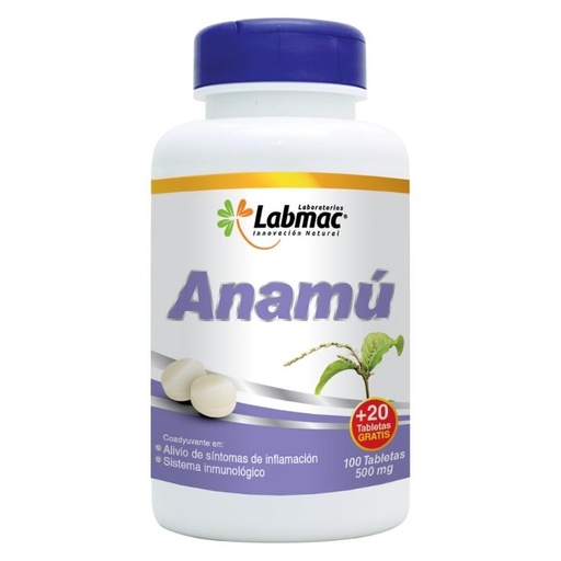 [LBM-0030] ANAMU X120TAB. 500MG. LABMAC
